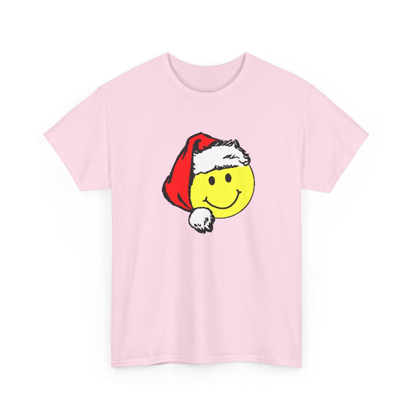 happy face santa 1980s reproduction tshirt