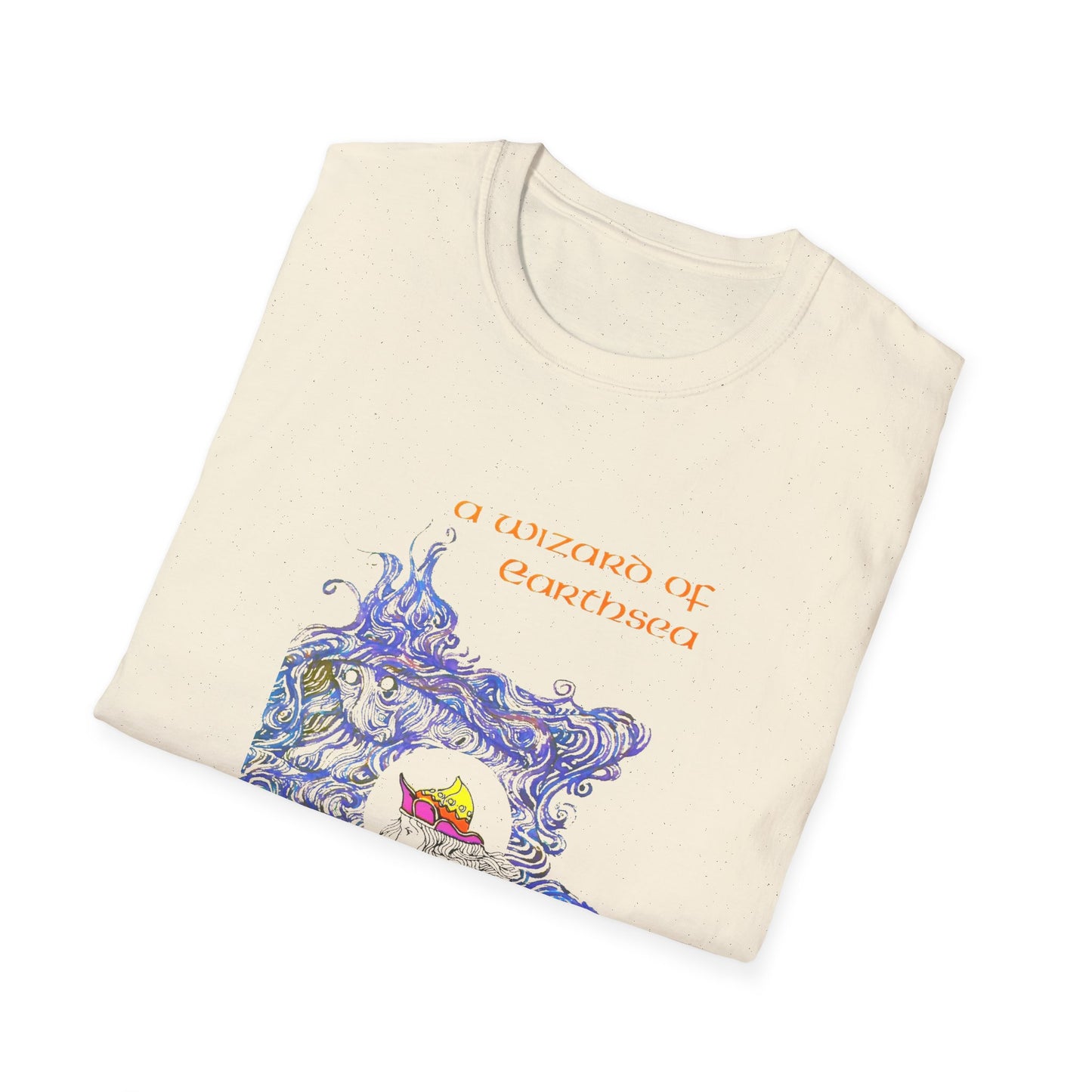 a wizard of earthsea novel by ursula k. le guin book cover tshirt