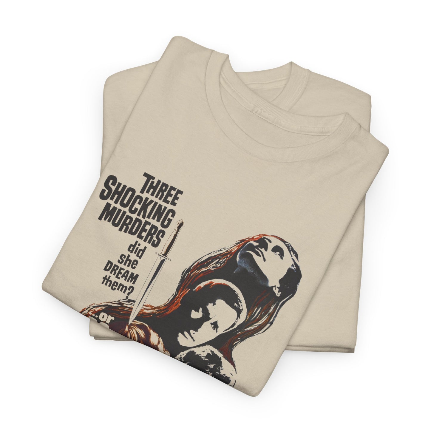 1964 hammer films psychological horror movie nightmare tshirt