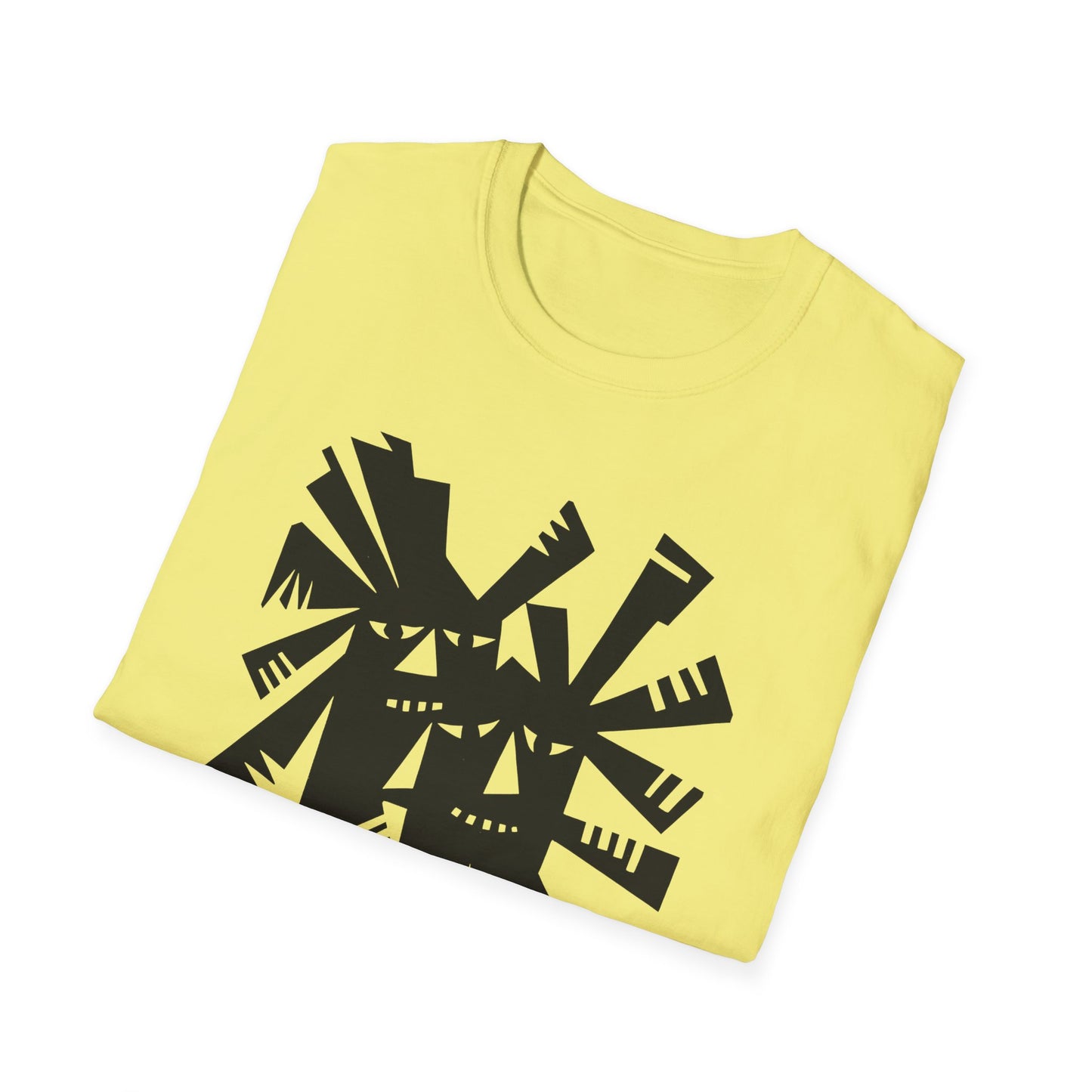 1966 don quixote windmill illustration by tadeusz michaluk tshirt