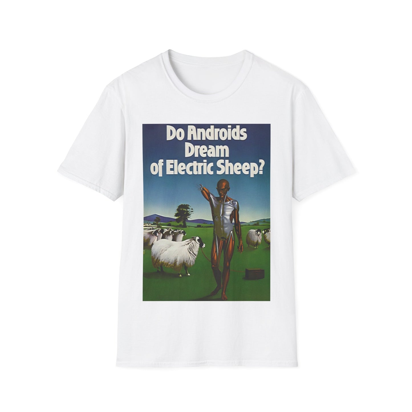 do androids dream of electric sheep philip k dick book cover tshirt