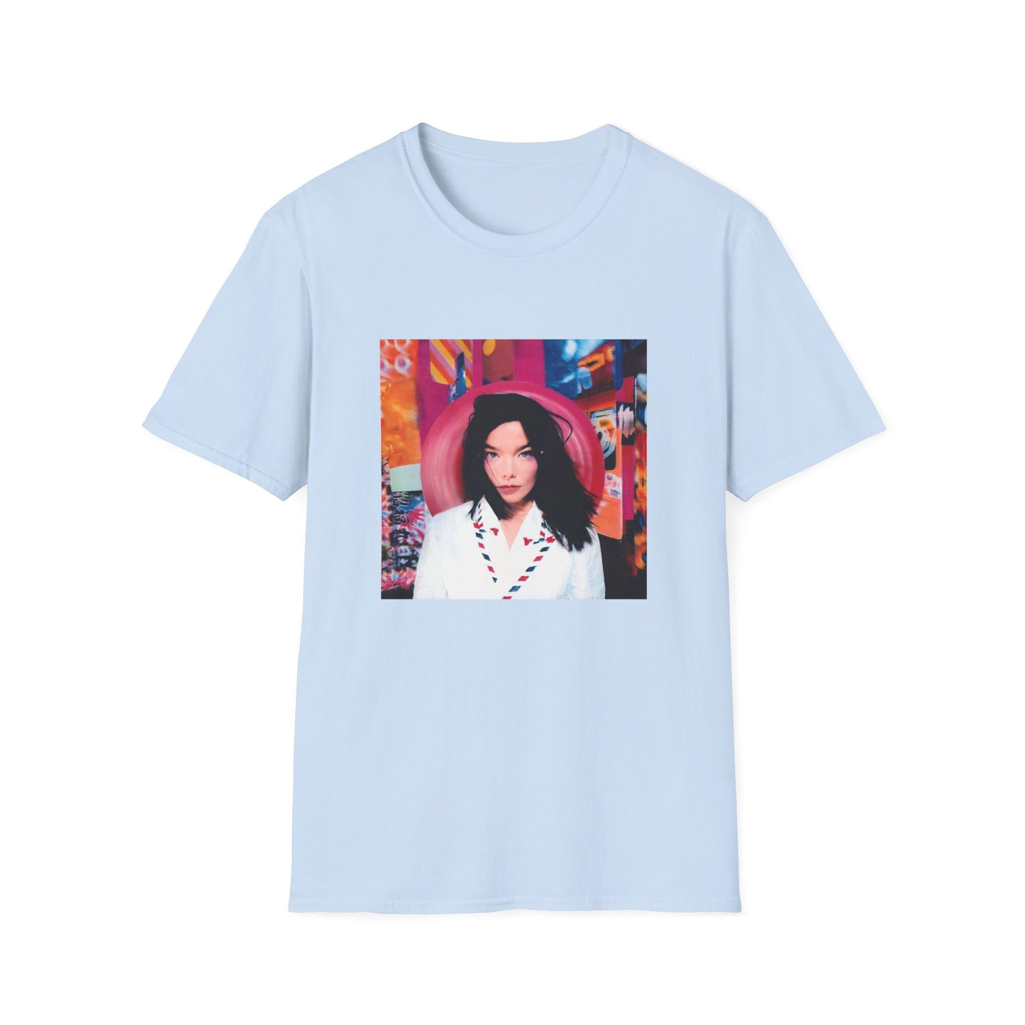 bjork 1995 post album tshirt
