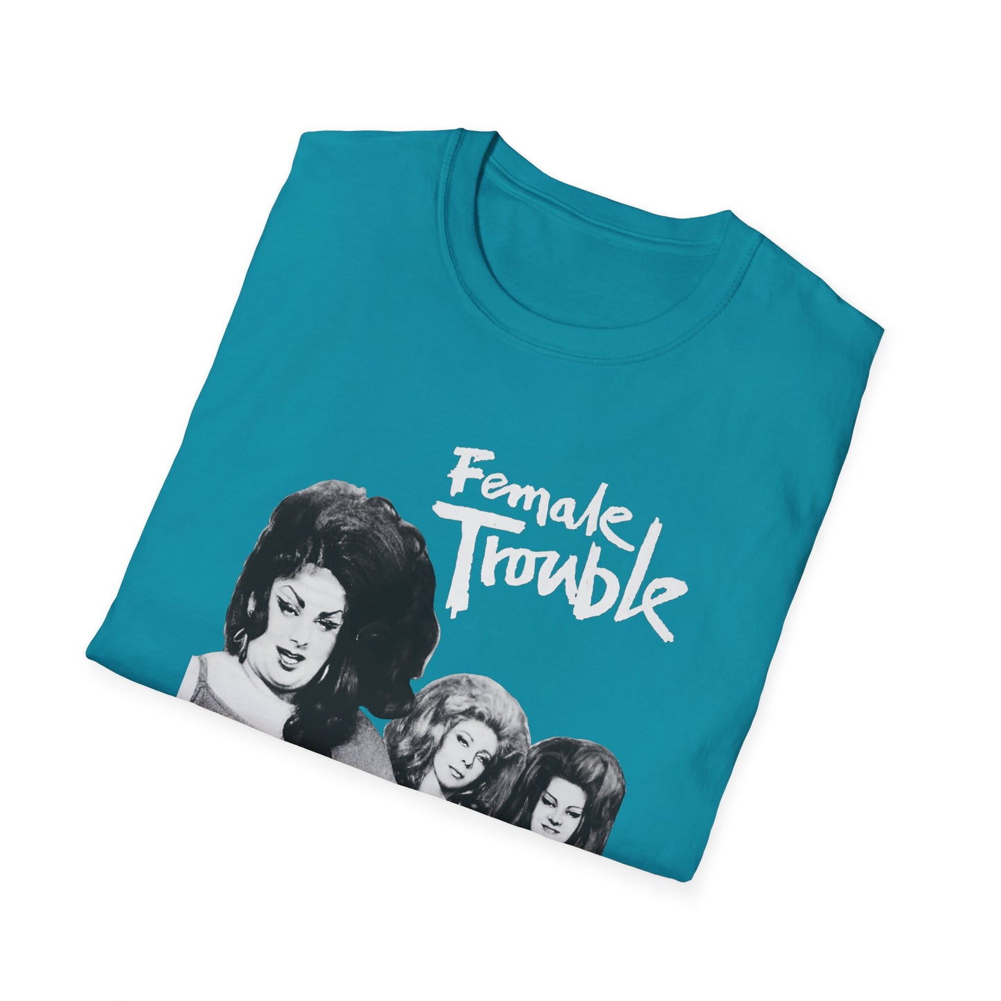 1974 comedy crime movie by john waters female trouble movie poster tshirt