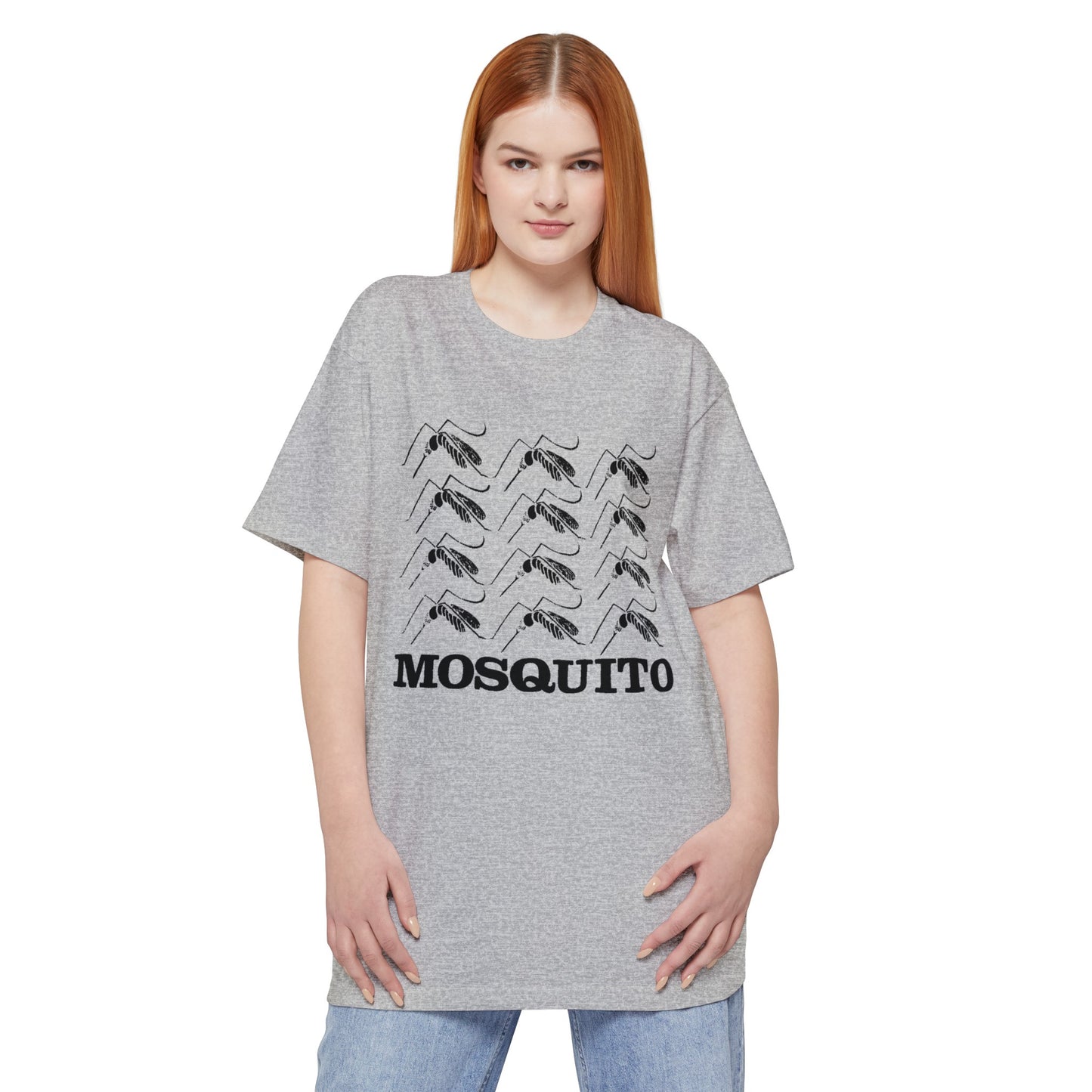 oversized mosquito reproduction unisex tall beefy tshirt