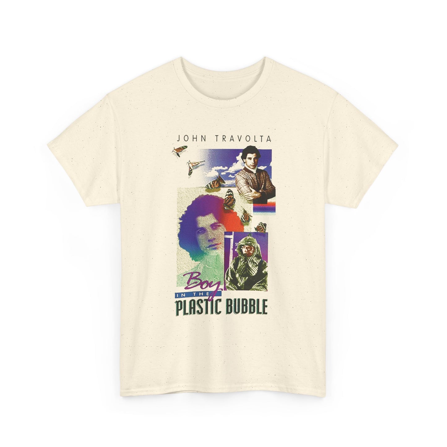 lofi boy in the plastic bubble vhs cover tshirt