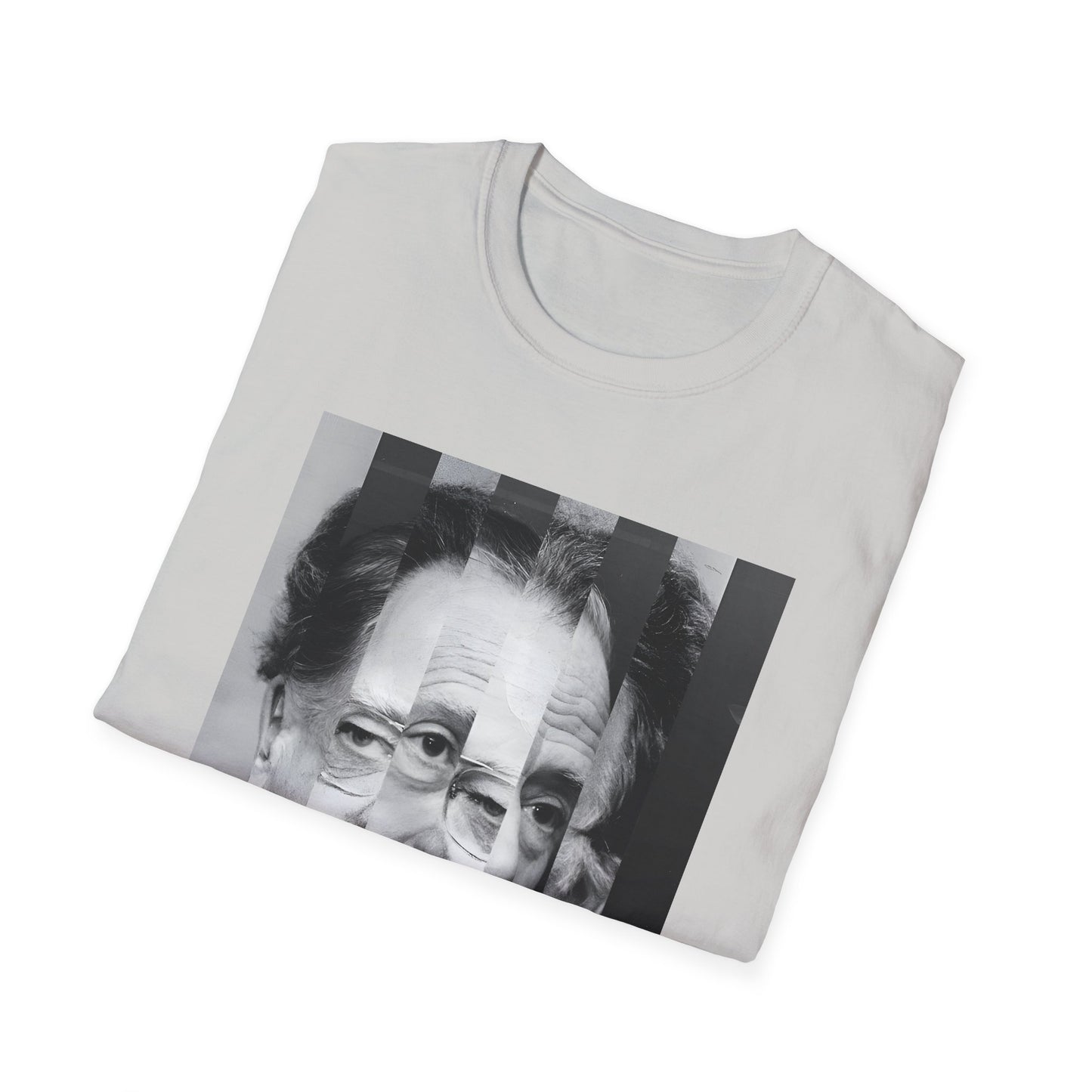 marshall mcluhan's face tshirt