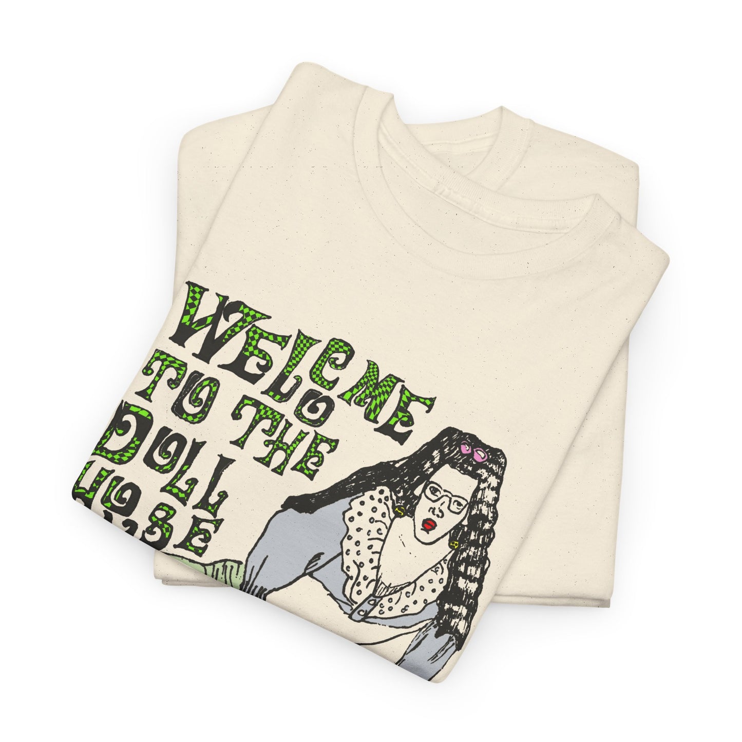 welcome to the dollhouse original drawing tshirt