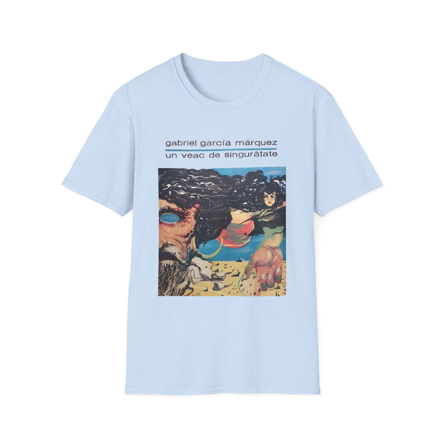 1974 romanian book cover for one hundred years of solitude by gabriel garcía márquez tshirt
