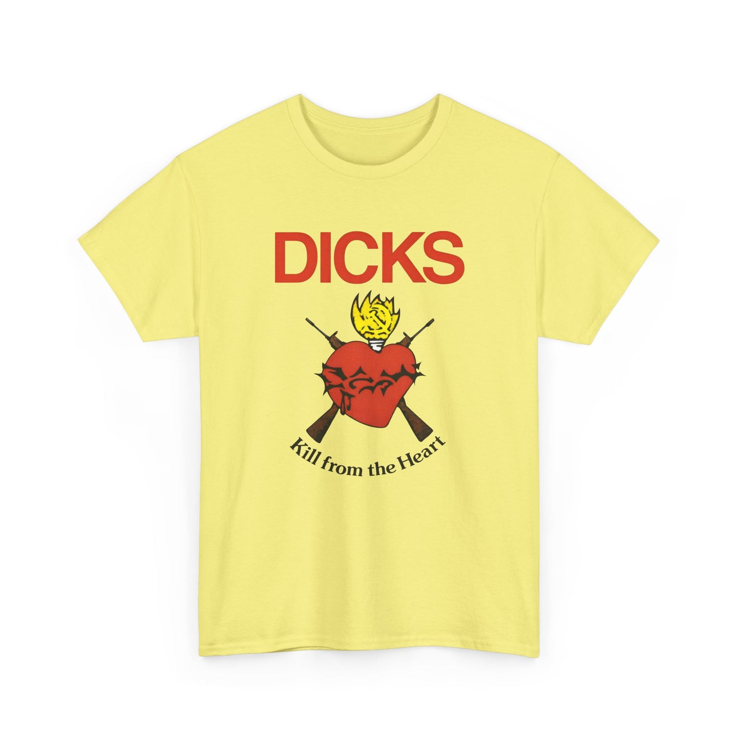 1983 kill from the heart by dicks album cover tshirt