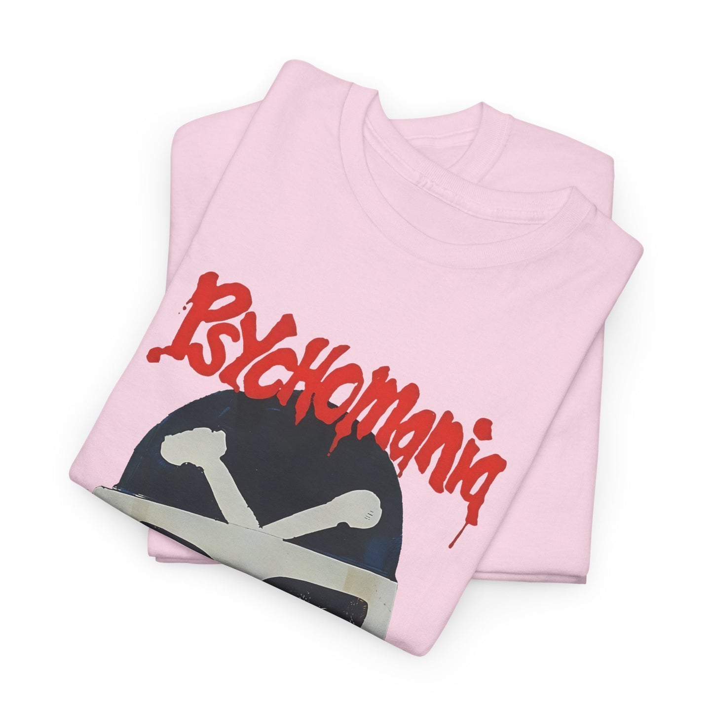 1973 psychomania movie poster no lettering tshirt