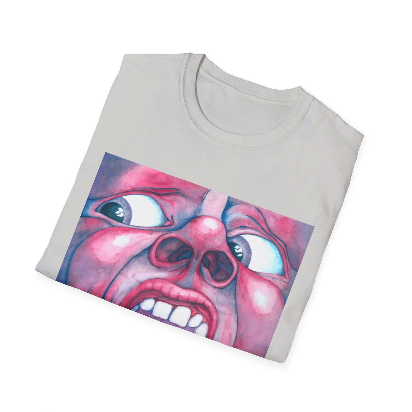 king crimson in the court of the crimson king 1969 album cover tshirt