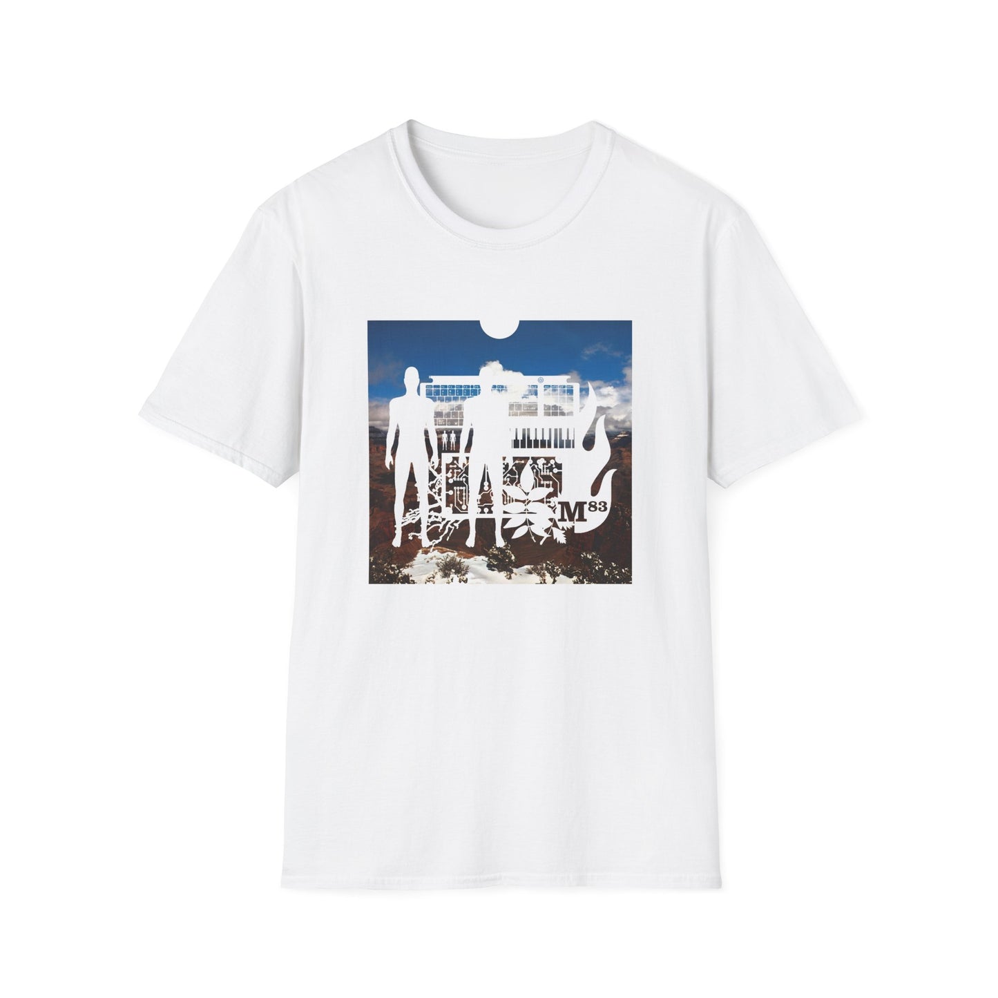 m83 2001 self titled album tshirt