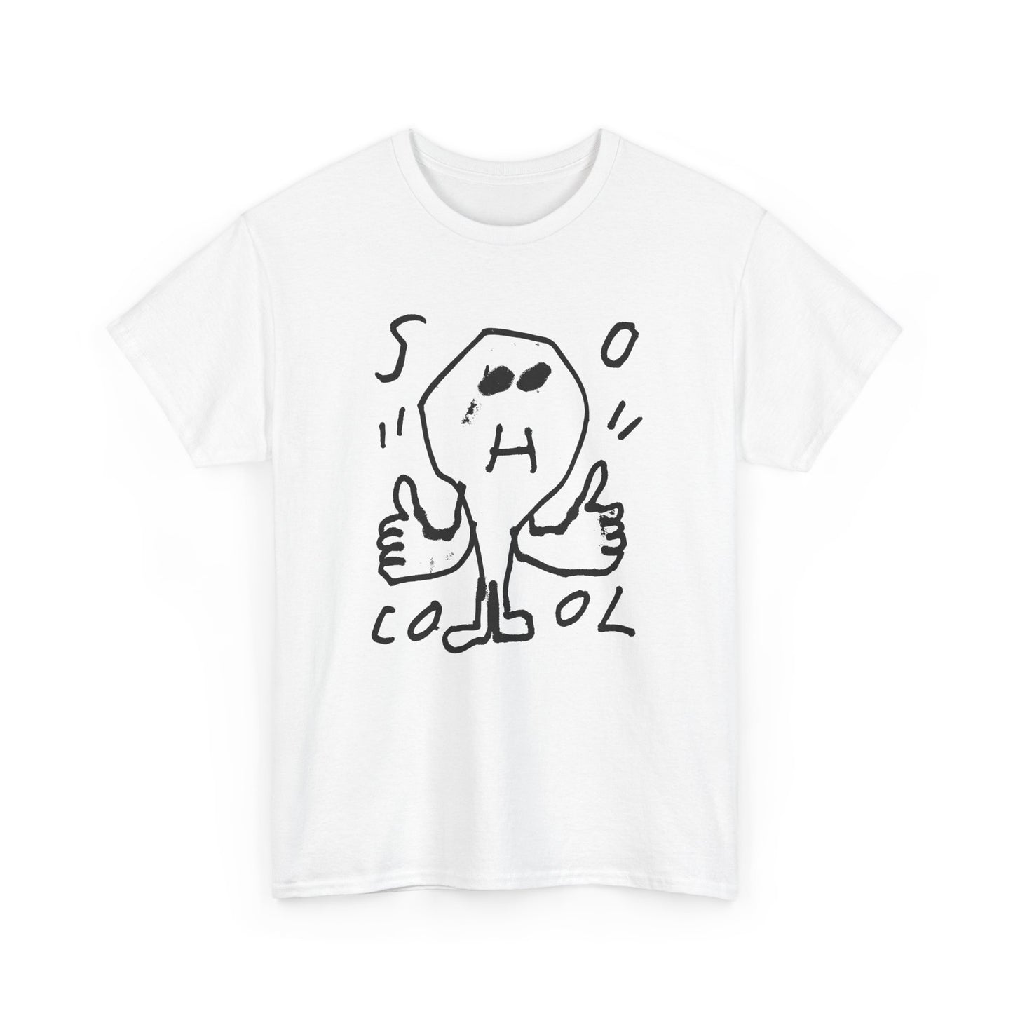 unknown so cool doodle reproduction tshirt
