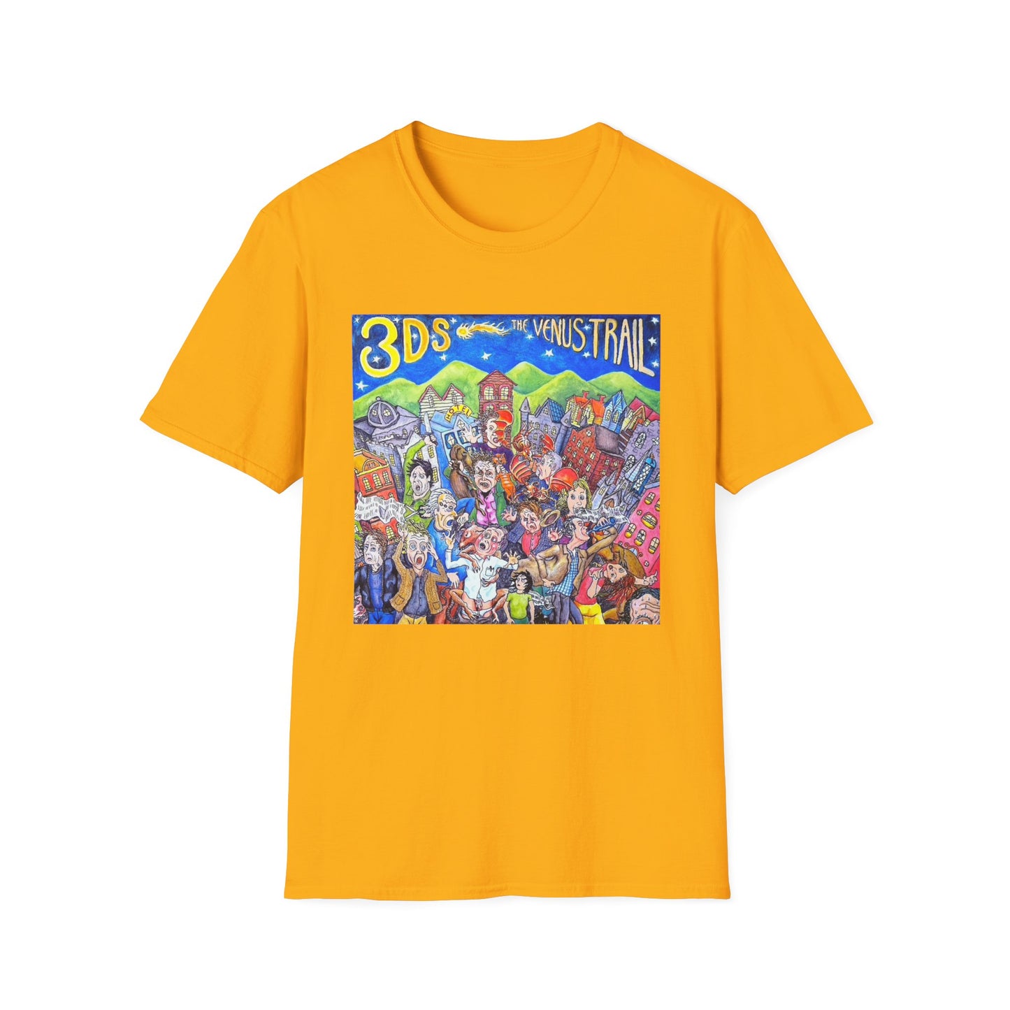 the 3d's 1993 the venus trail album tshirt