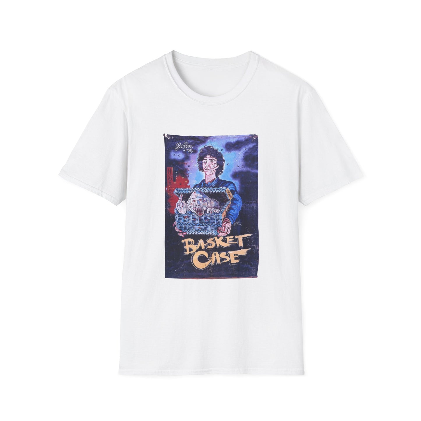 ghanaian basket case 1982 by frank henenlotter movie poster tshirt
