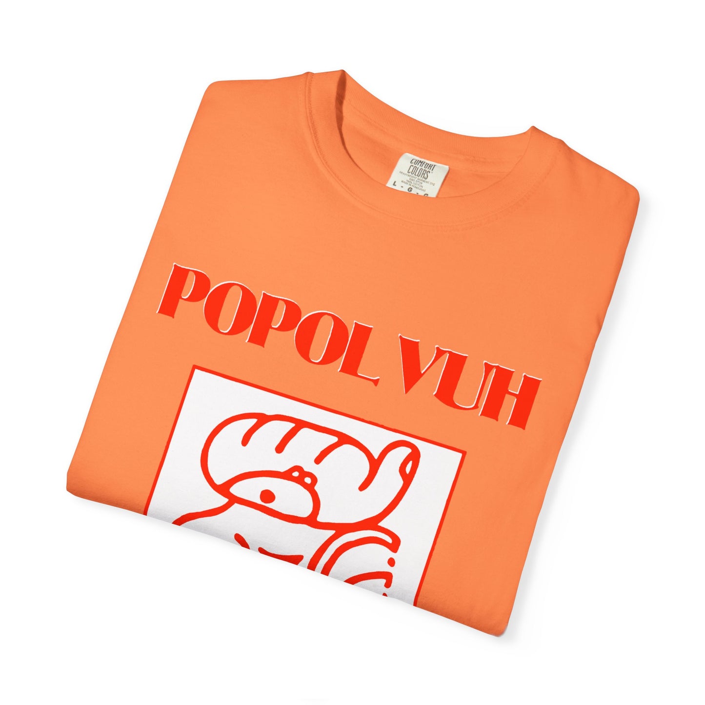 popol vuh german legendary krautrock band graphic tshirt on comfort colors