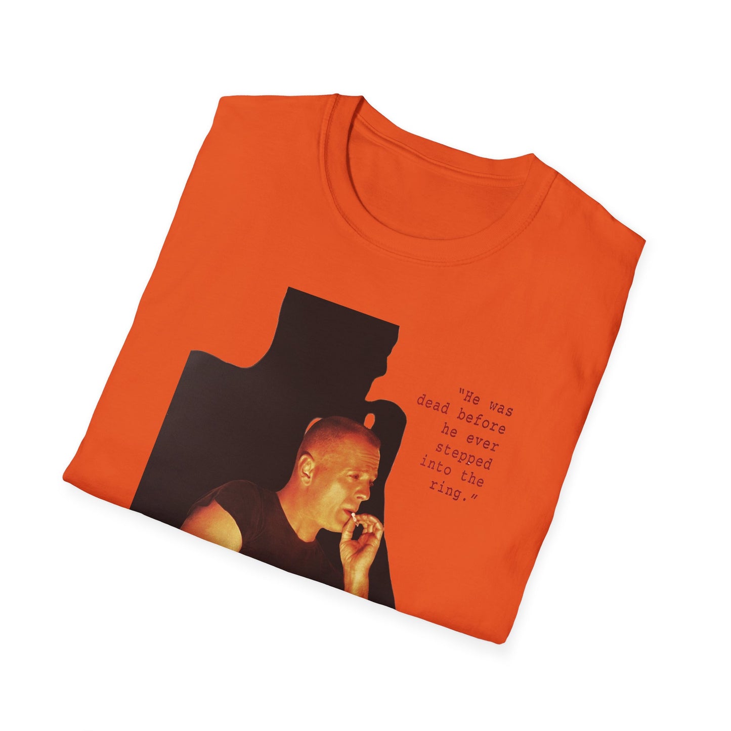 bruce willis pulp fiction the boxer tshirt