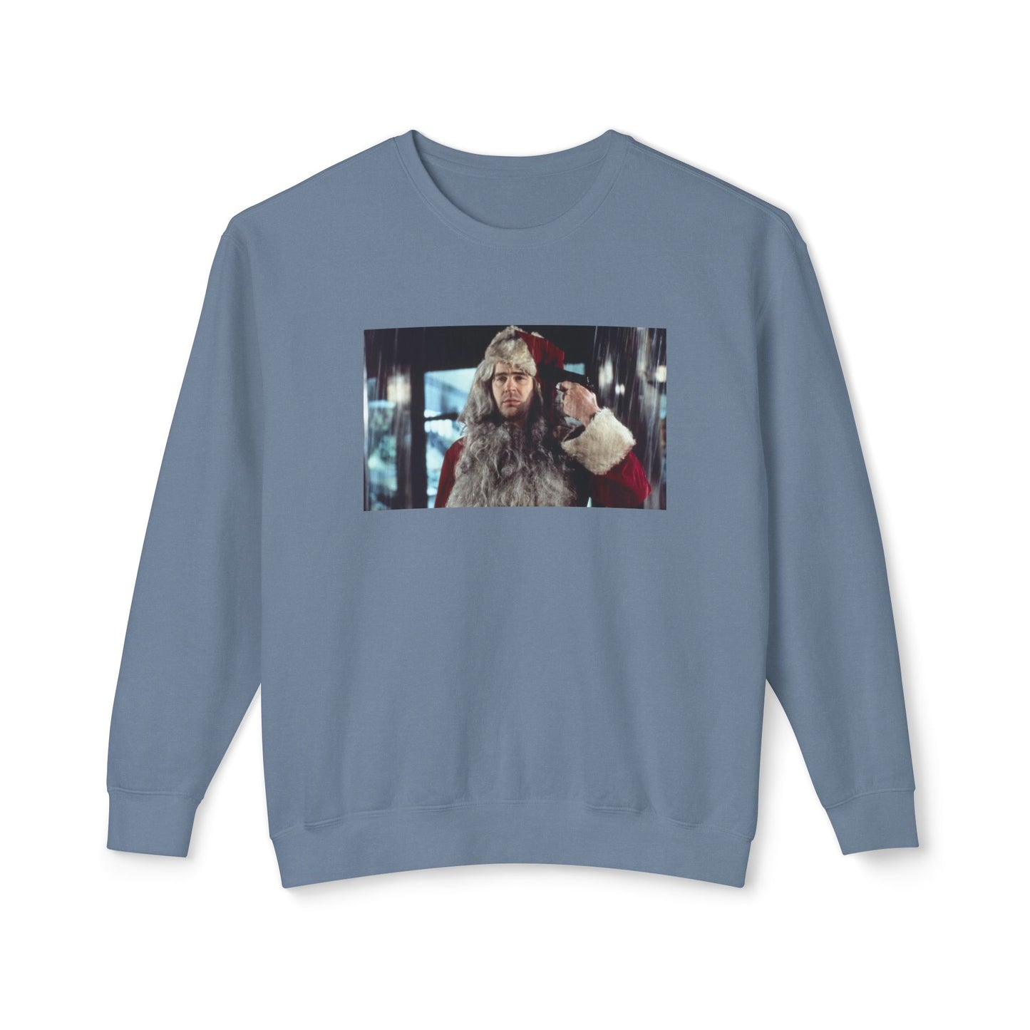 1983 trading places sad psycho santa dan aykroyd 100% cotton sweatshirt