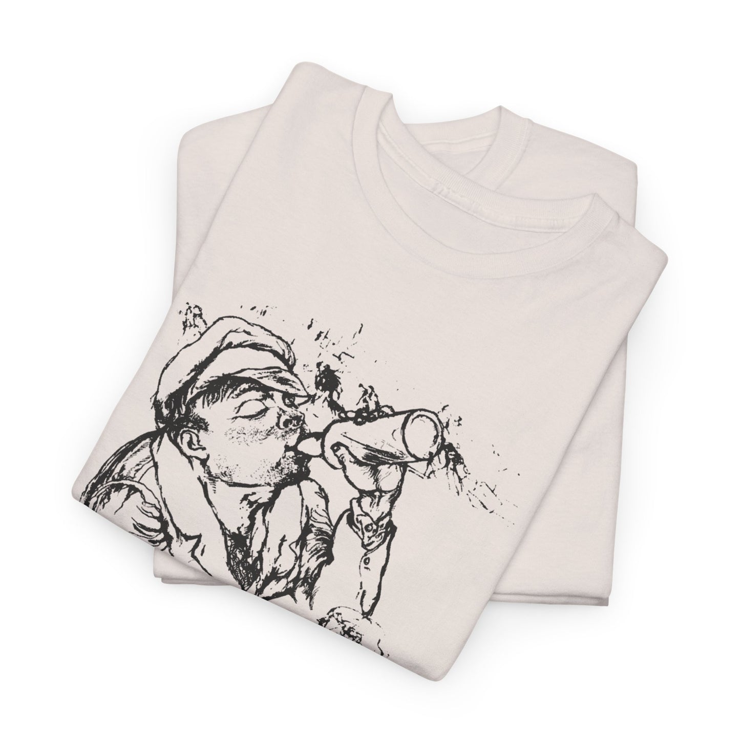 george grosz wodkadrinker and stickmen 1950 illustration tshirt