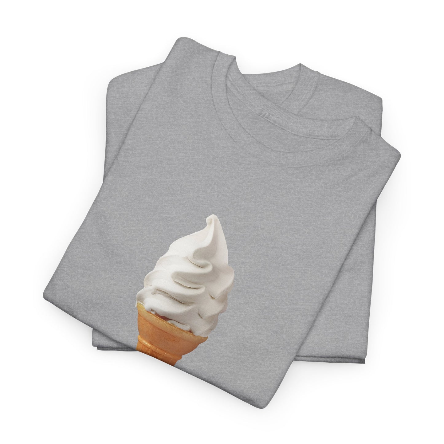 soft vanilla ice cream cone tshirt