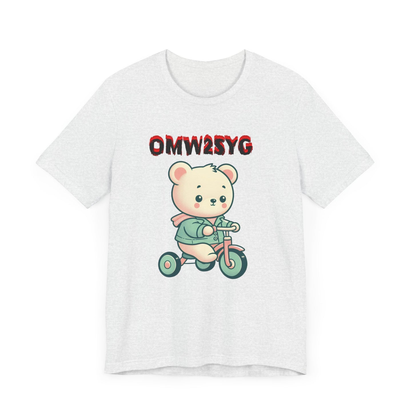 omw2syg on my way to steal your girl teddy bear tshirt