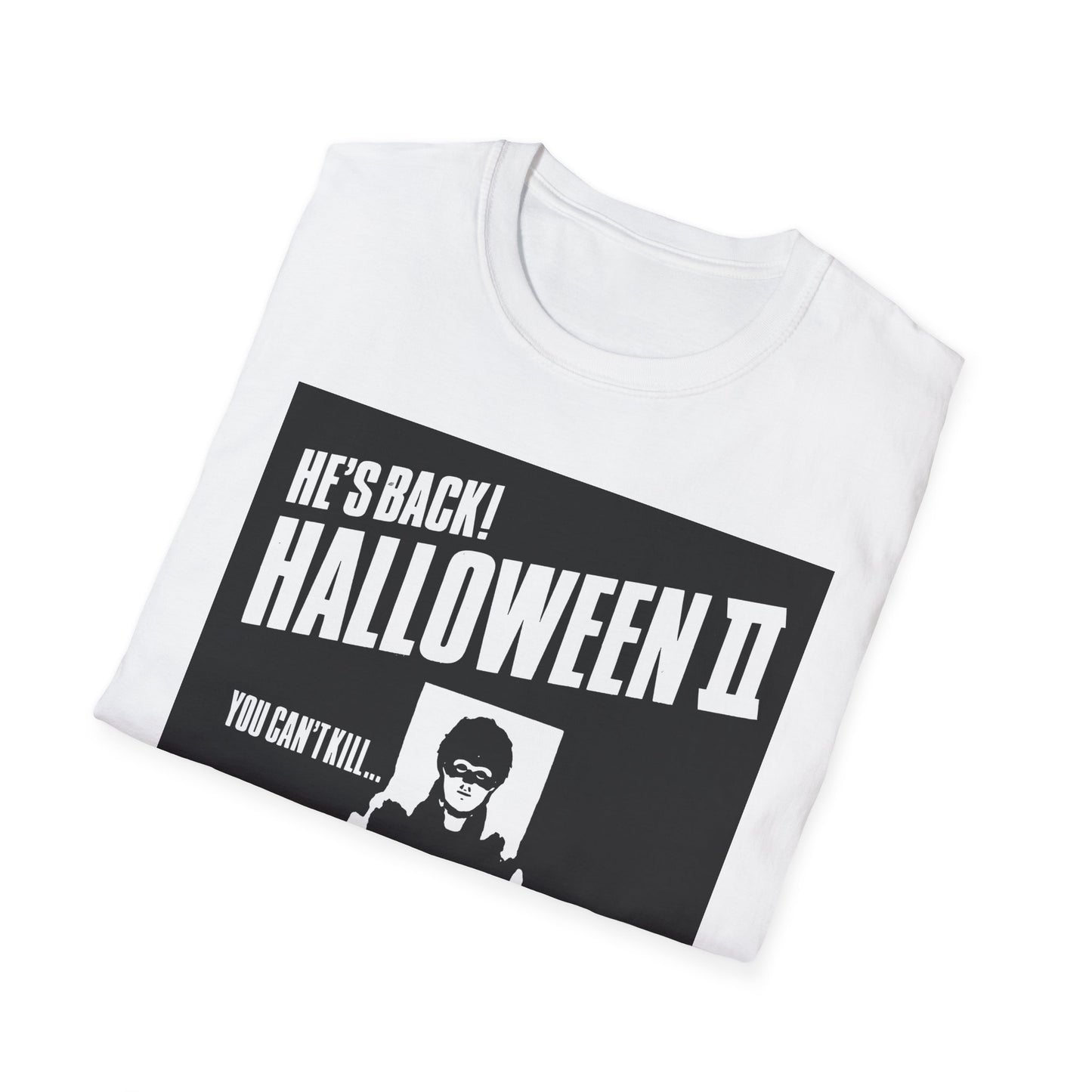 halloween 2 tv guide ad graphic tshirt