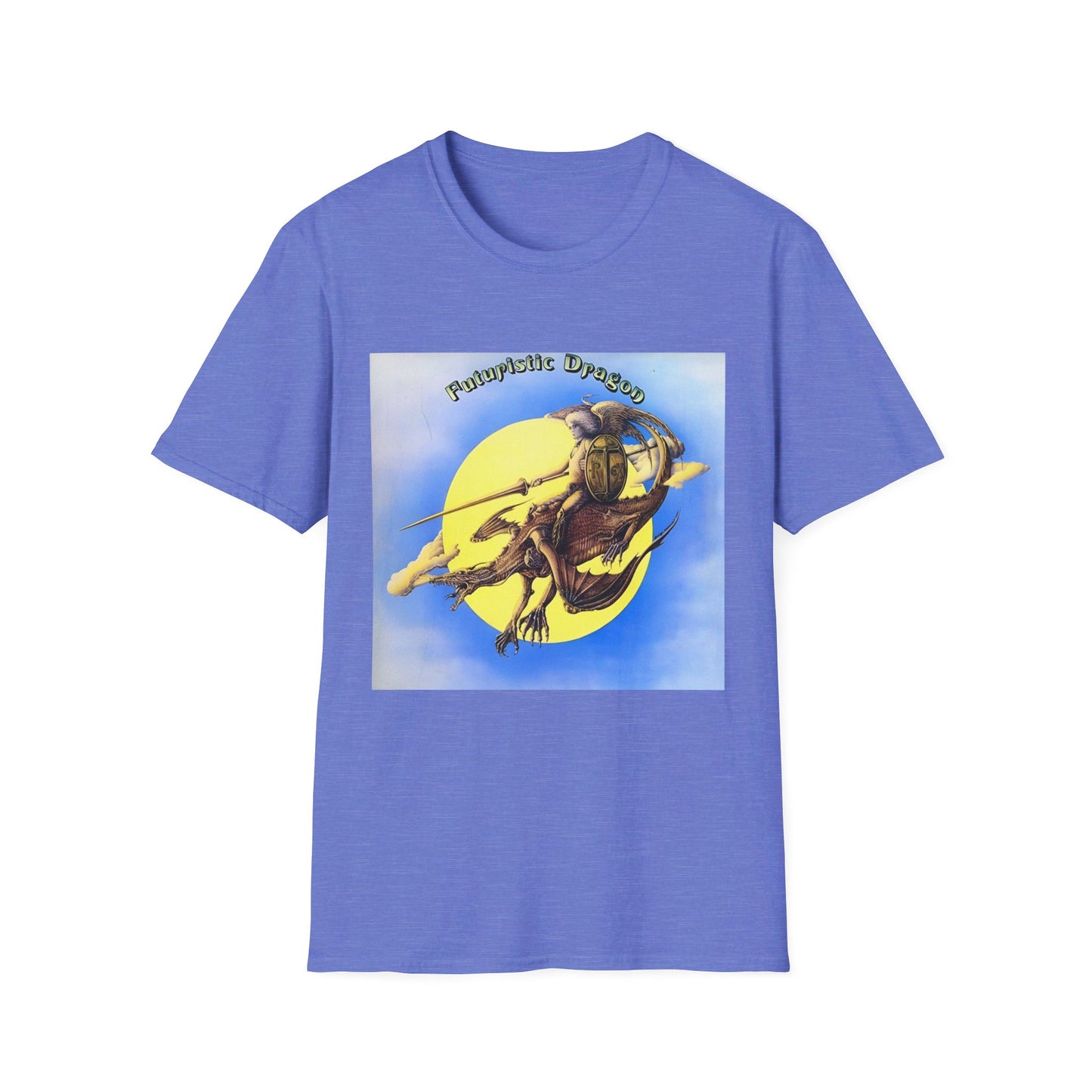 t. rex 1976 futuristic dragon album tshirt