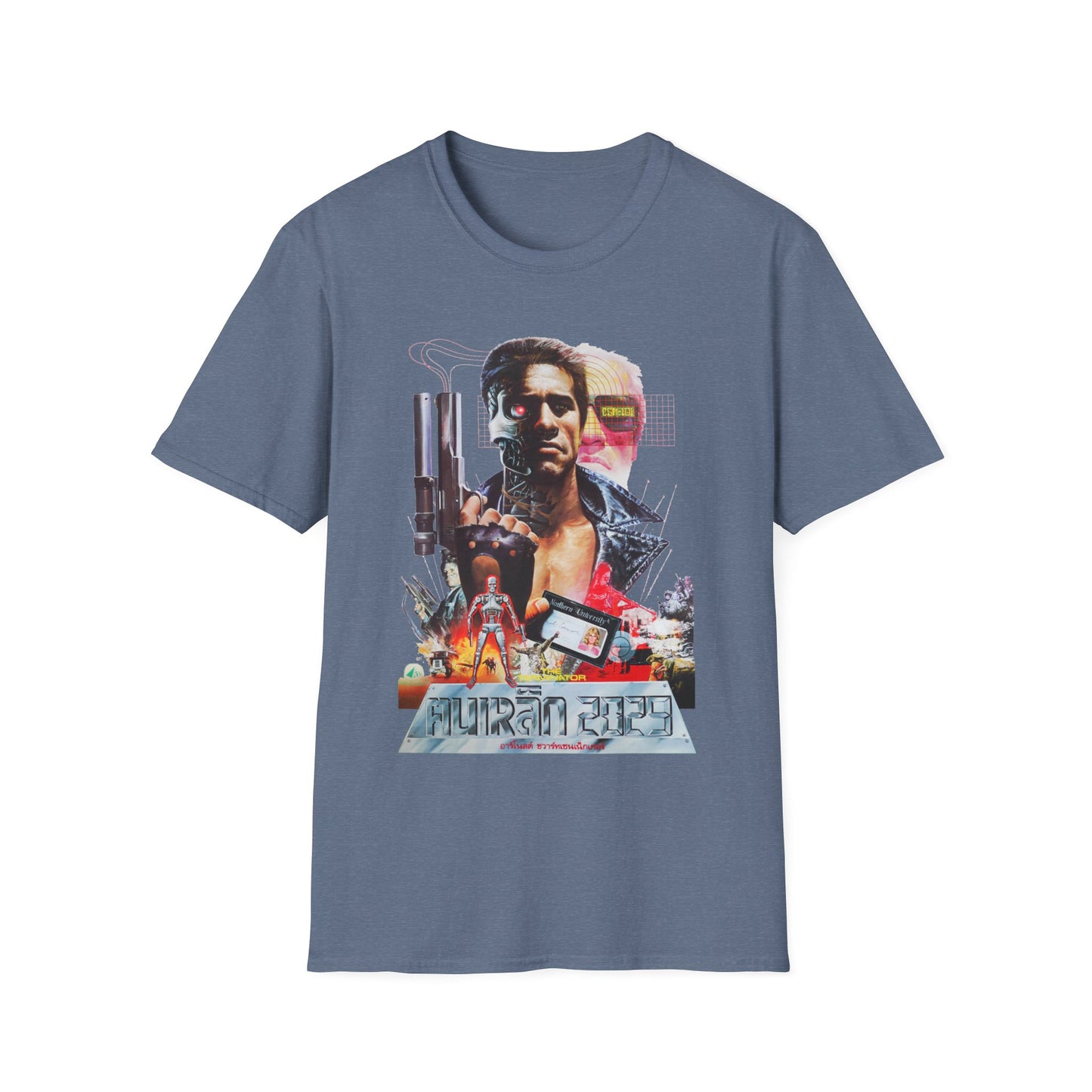 the terminator 1984 thailand movie poster tshirt