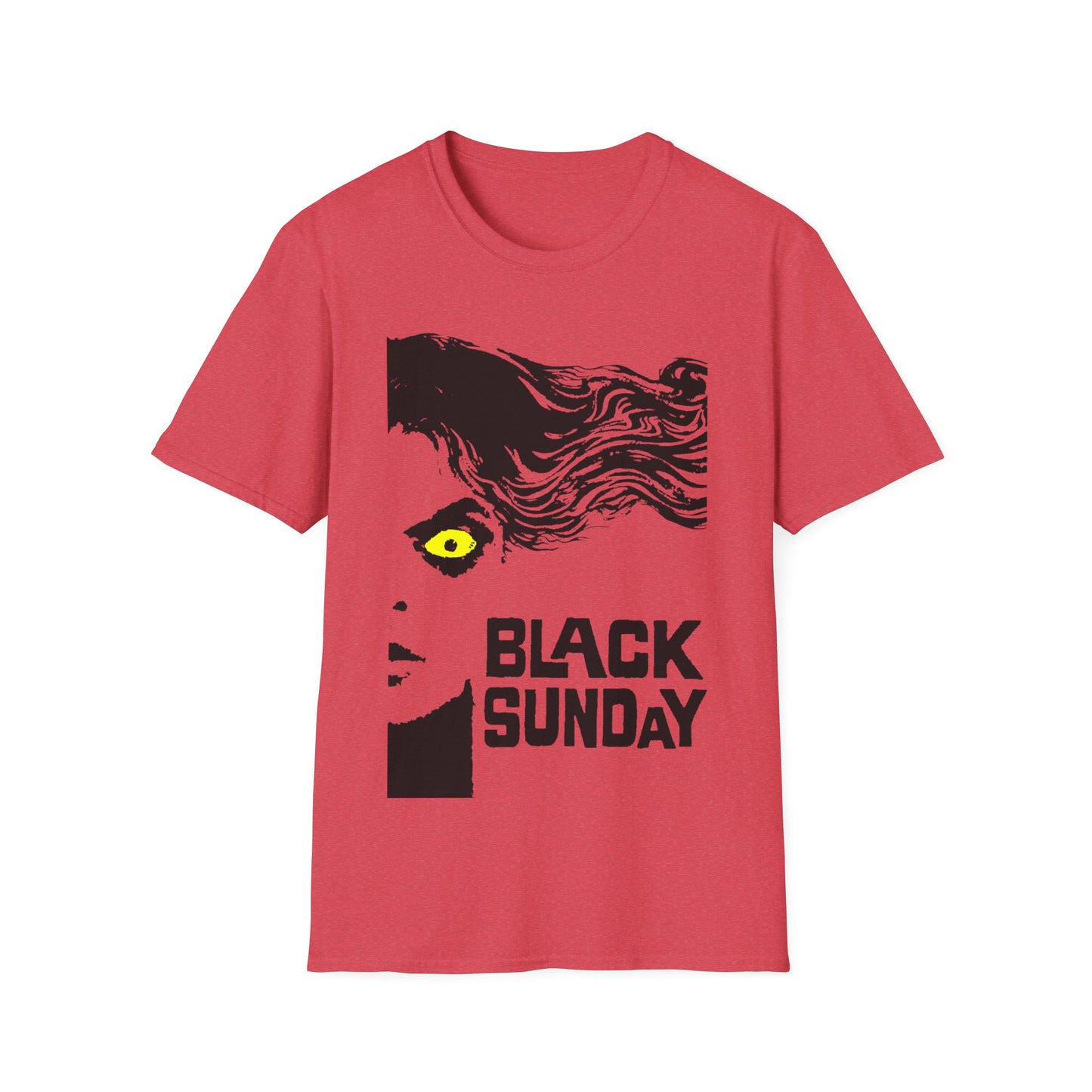 mario bava's 1960 italian gothic horror movie "black sunday" fan art tshirt