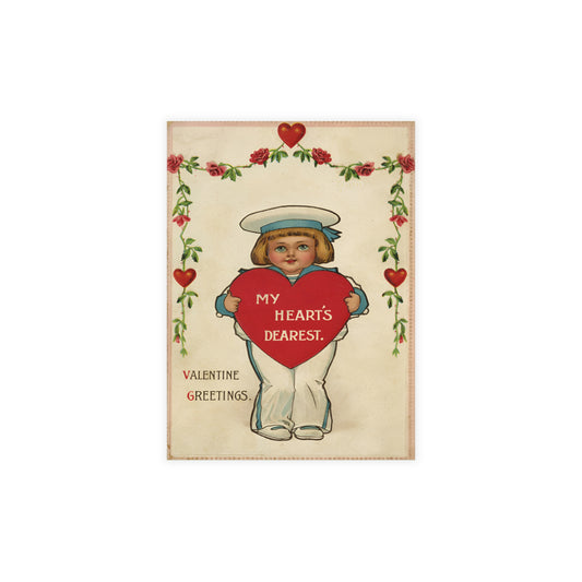 1915 reproduction valentine's day greeting postcard bundles (envelopes included) whatmart