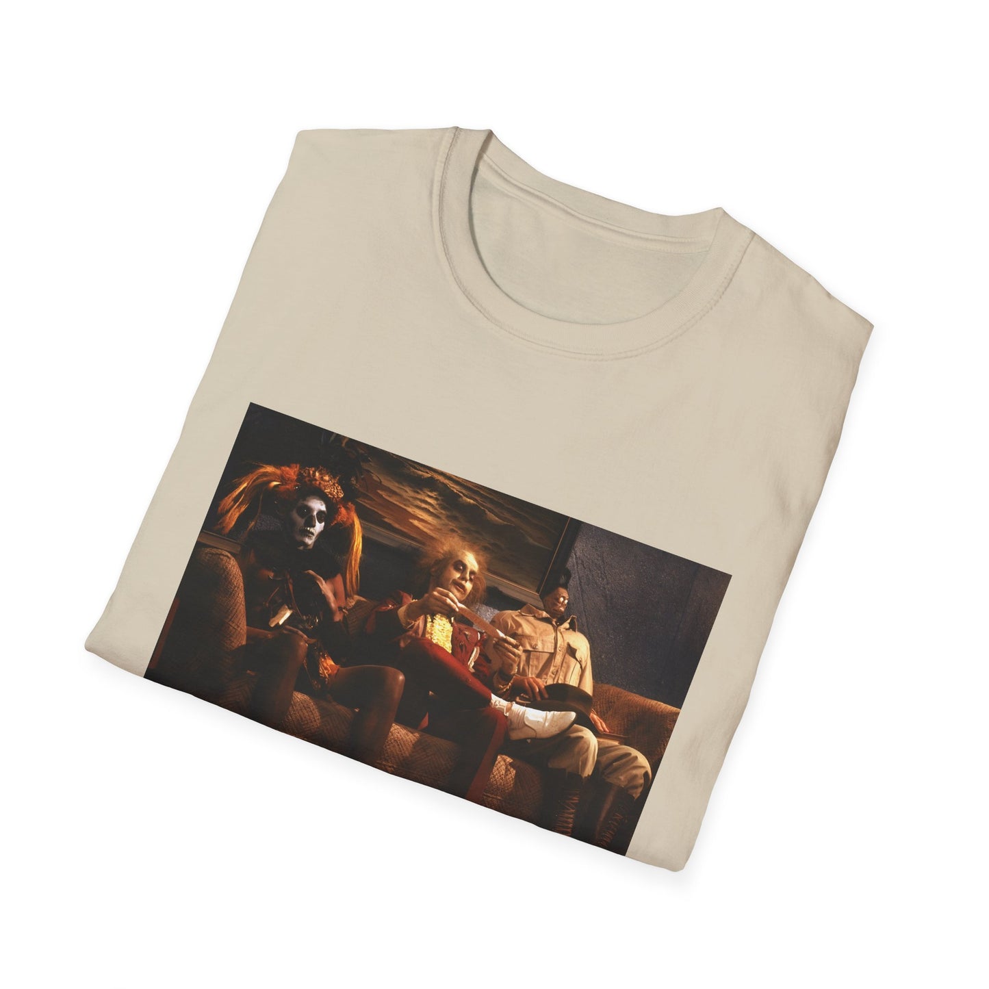 beetlejuice 1988 waiting room movie still tshirt