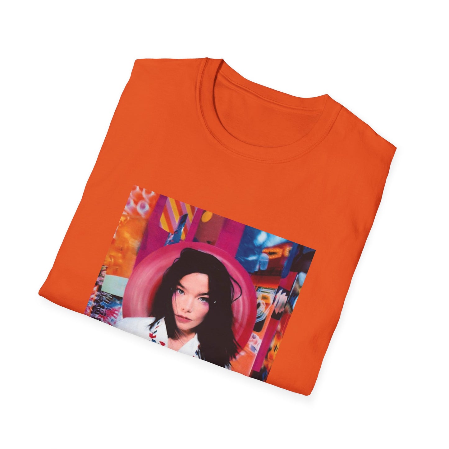 bjork 1995 post album tshirt