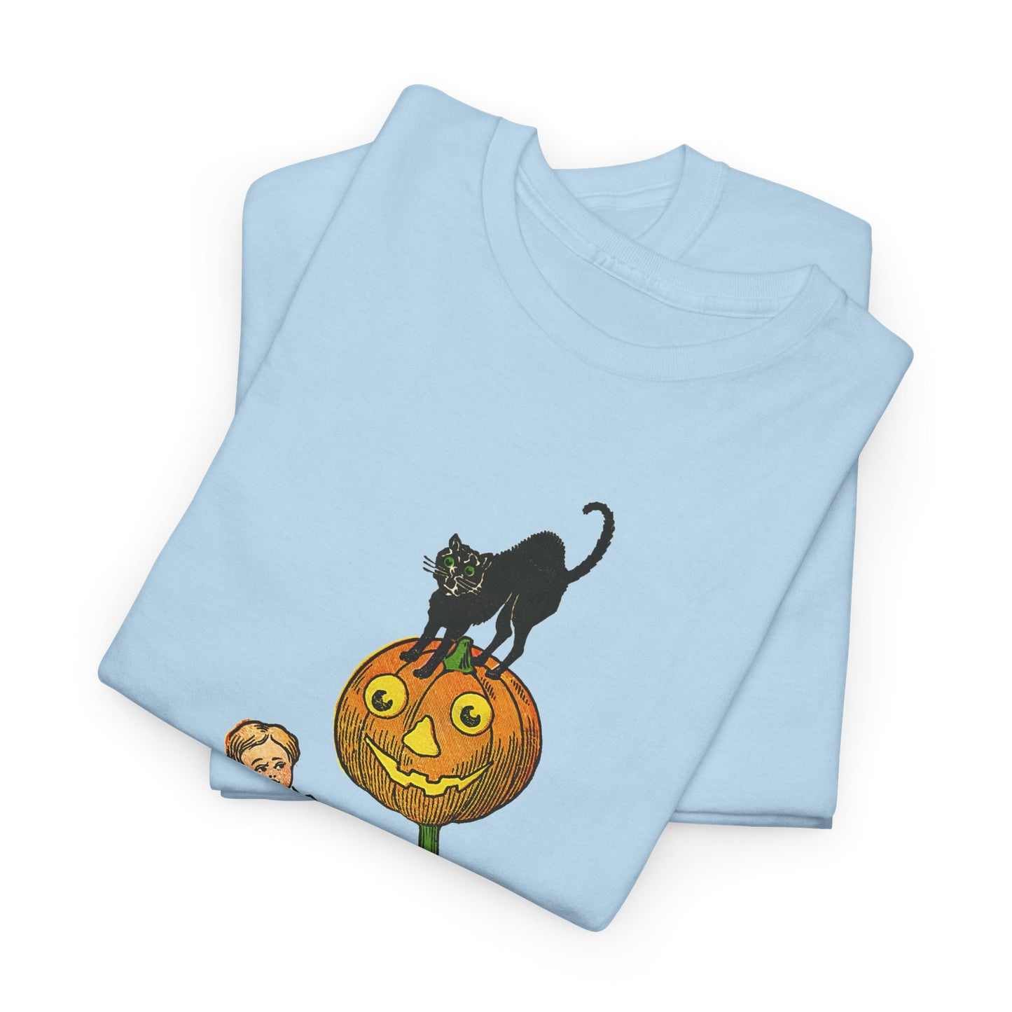 vintage halloween postcard reproduction tshirt