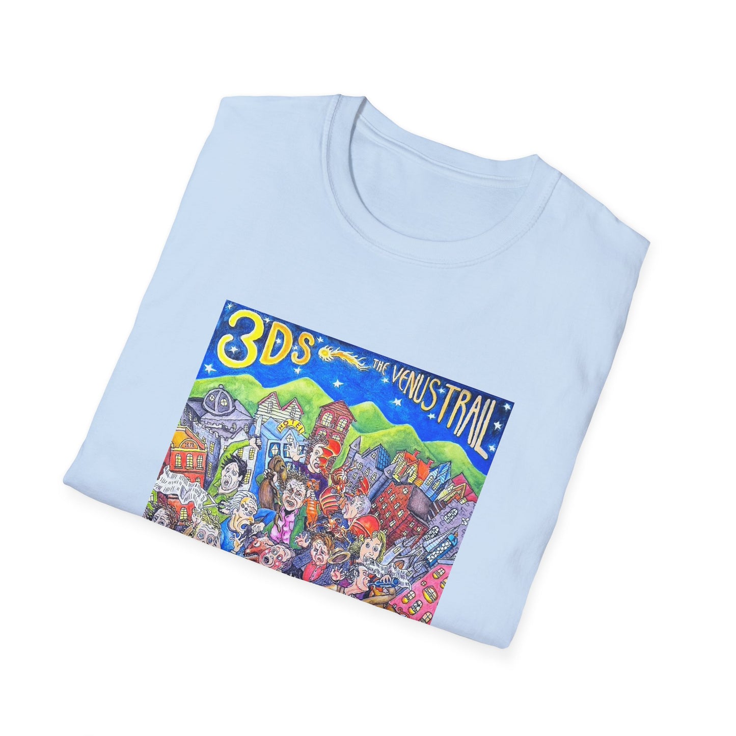 the 3d's 1993 the venus trail album tshirt