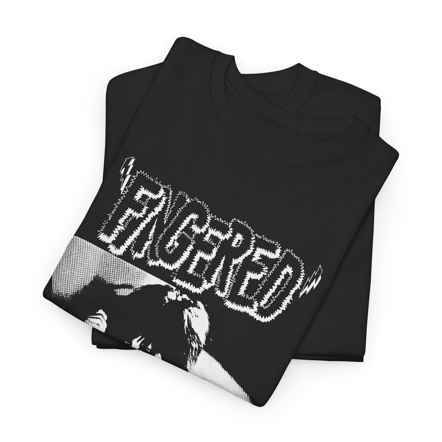 1986 short film fingered with lydia lunch movie poster stretched graphic tshirt