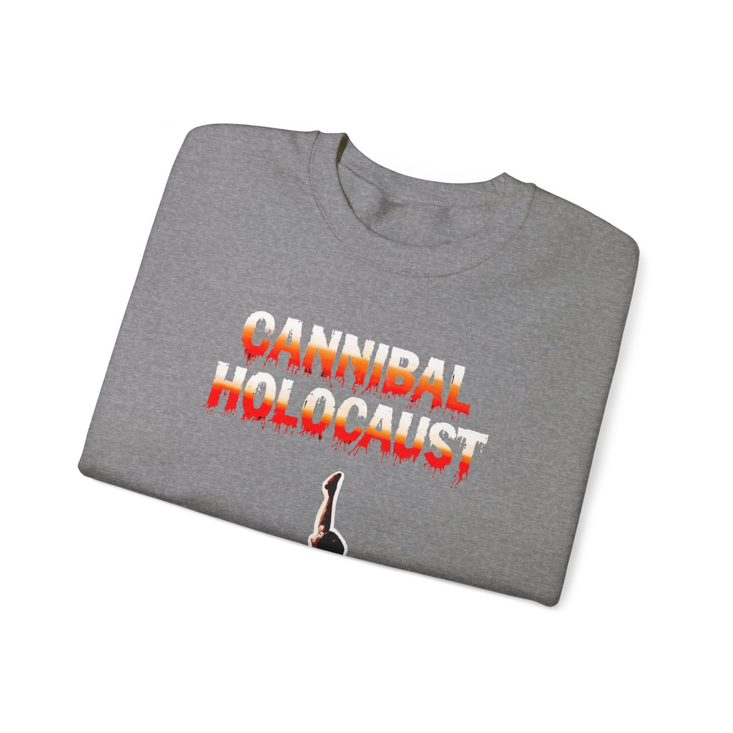 cannibal holocaust 1980 italian horror movie unisex heavy blend crewneck sweatshirt