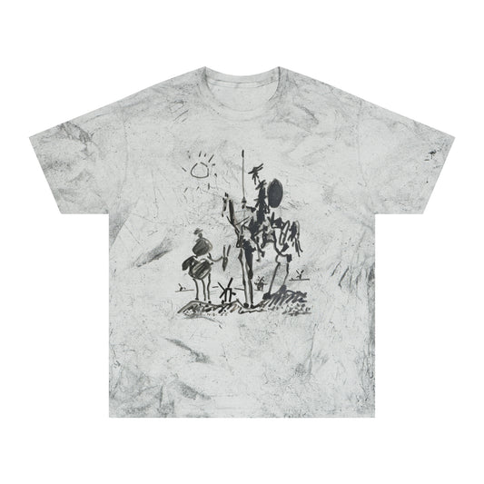 1955 don quixote illustration by pablo ruiz picasso unisex color blast tshirt whatmart