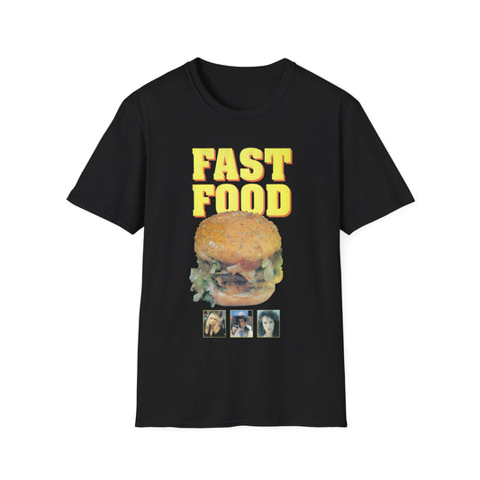 1989 low budget comedy "fast food" movie poster tshirt