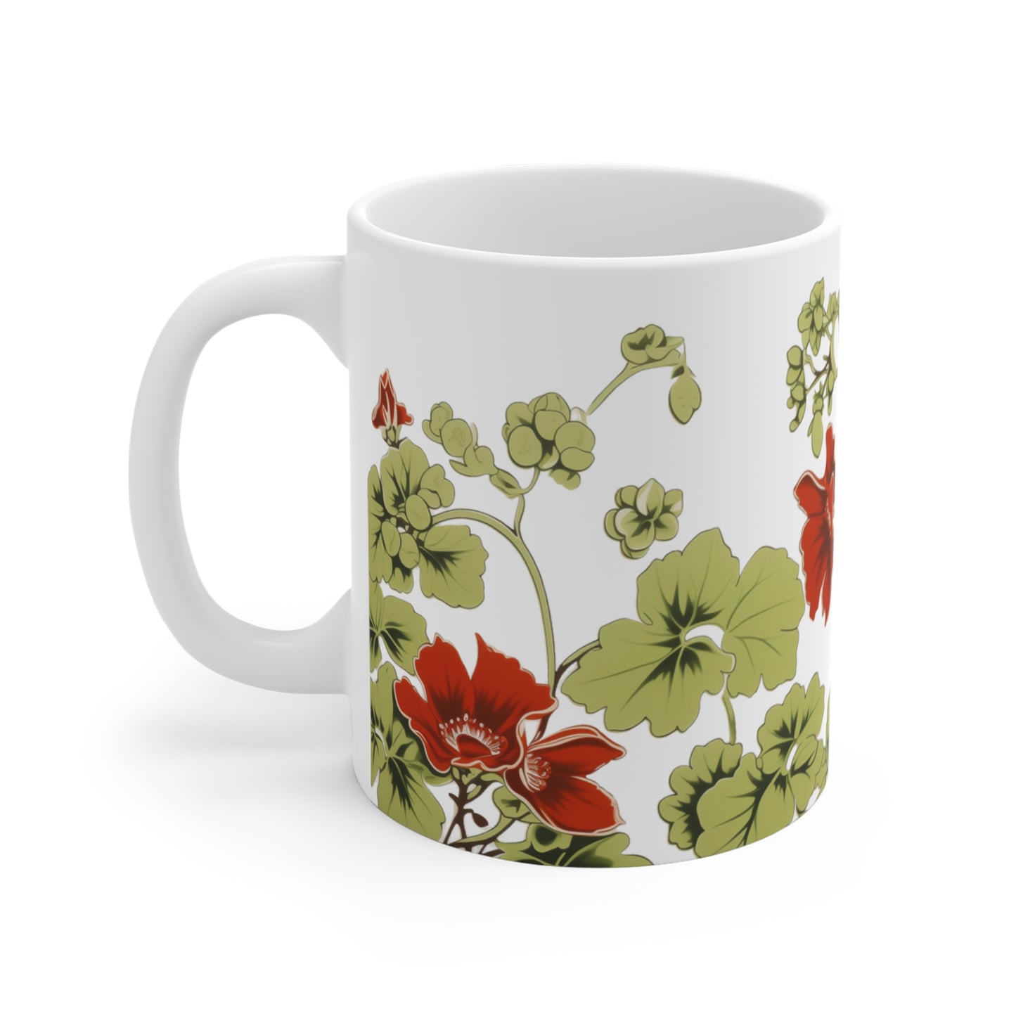 1960's wallpaper of the poisonous yet beautiful henbane flowers coffee mug whatmart