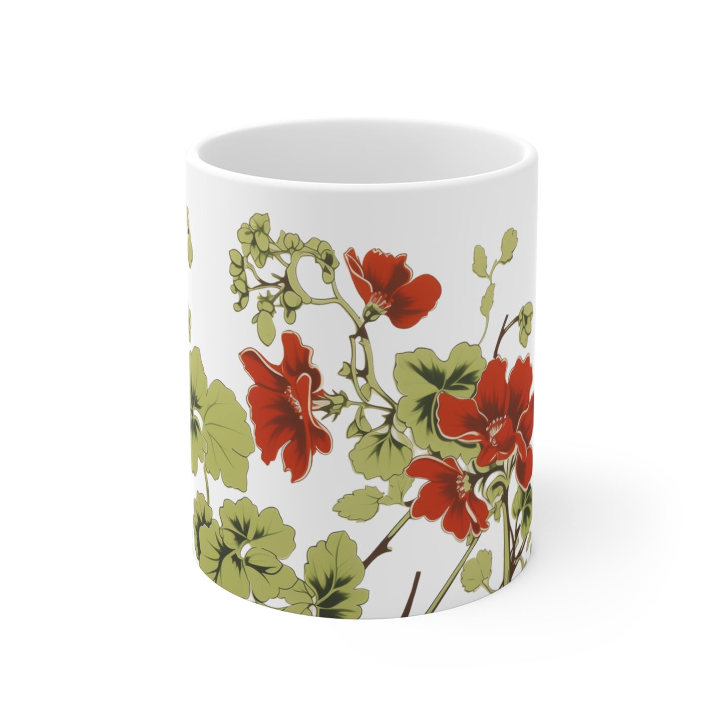 1960's wallpaper of the poisonous yet beautiful henbane flowers coffee mug whatmart