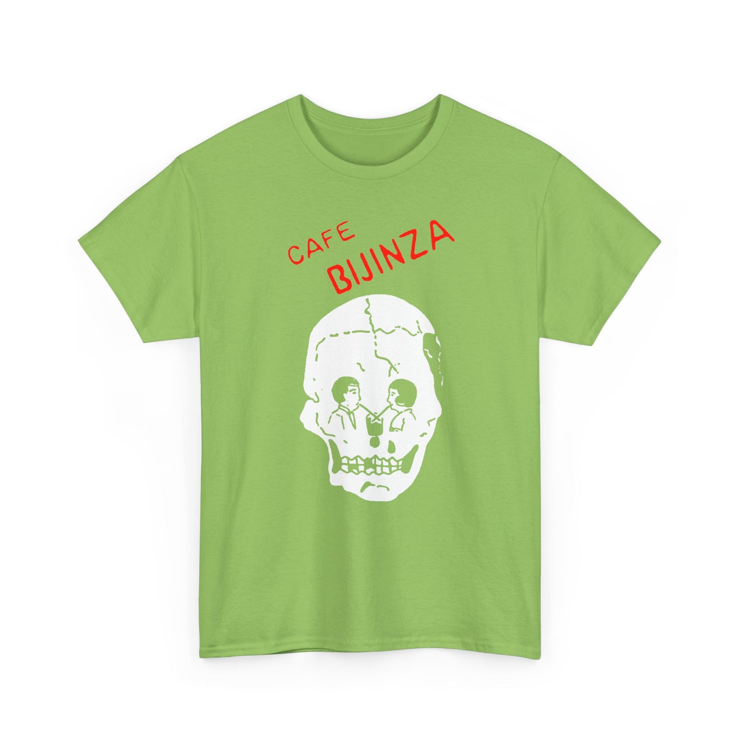vintage japanese matchbox art cafe bijinza reproduction tshirt