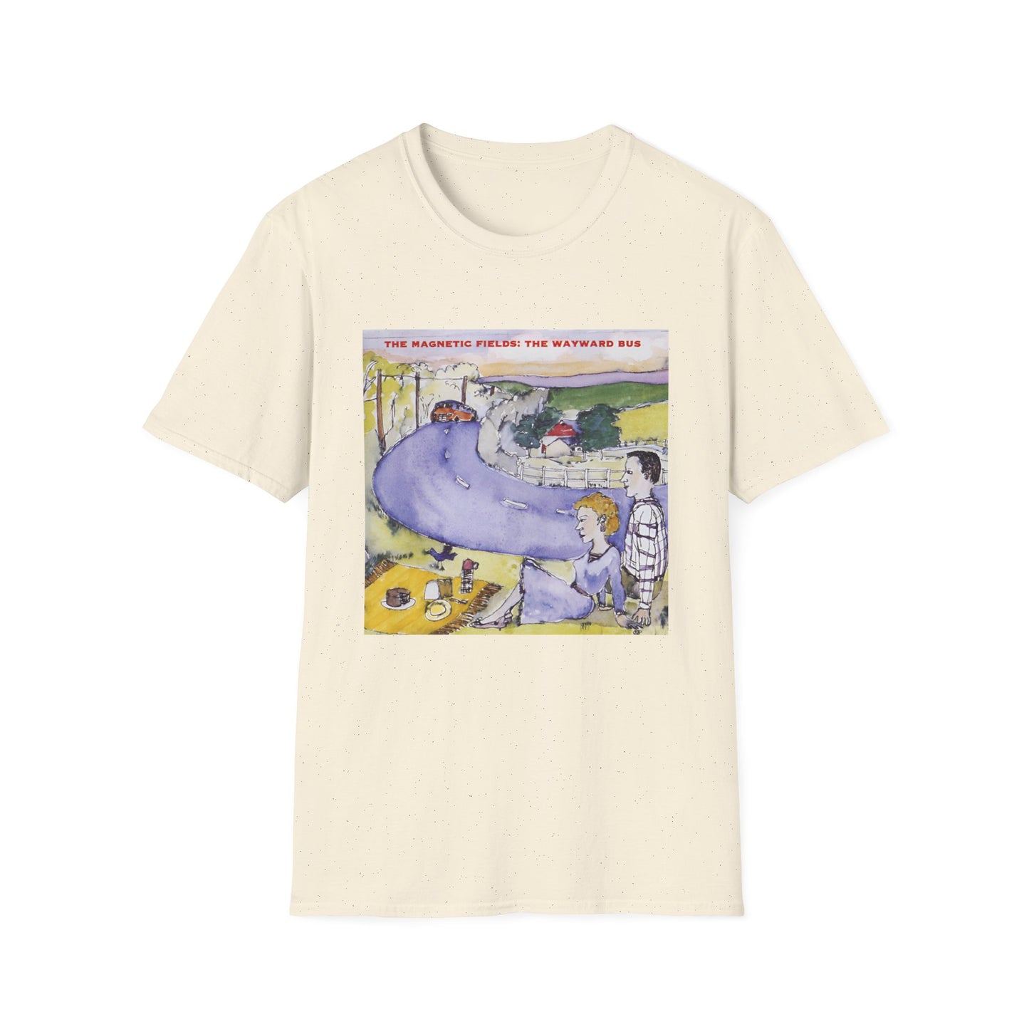 the magnetic fields 1992 the wayward bus album tshirt