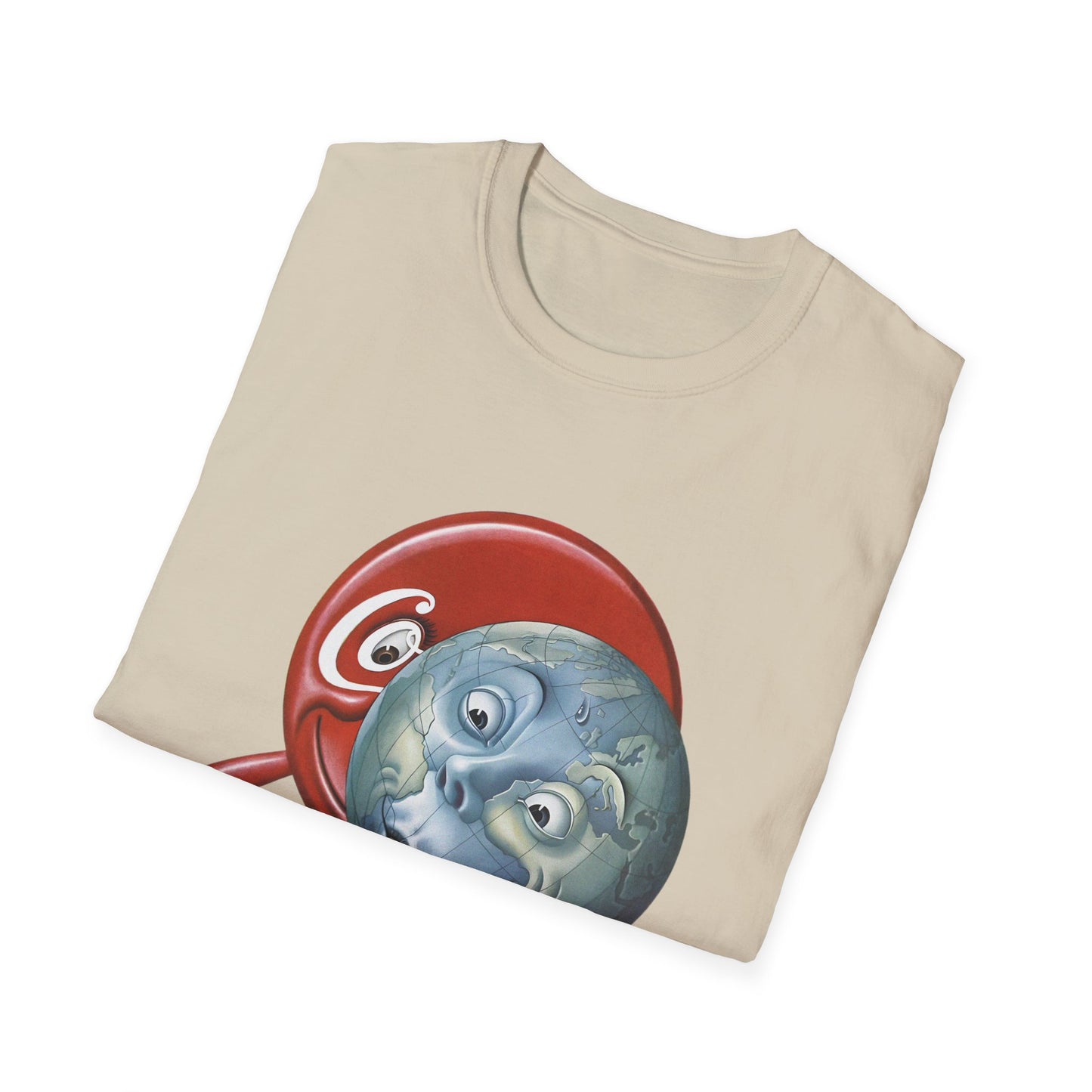 1950 world and friend coke suckling the earth by boris artzybasheff tshirt