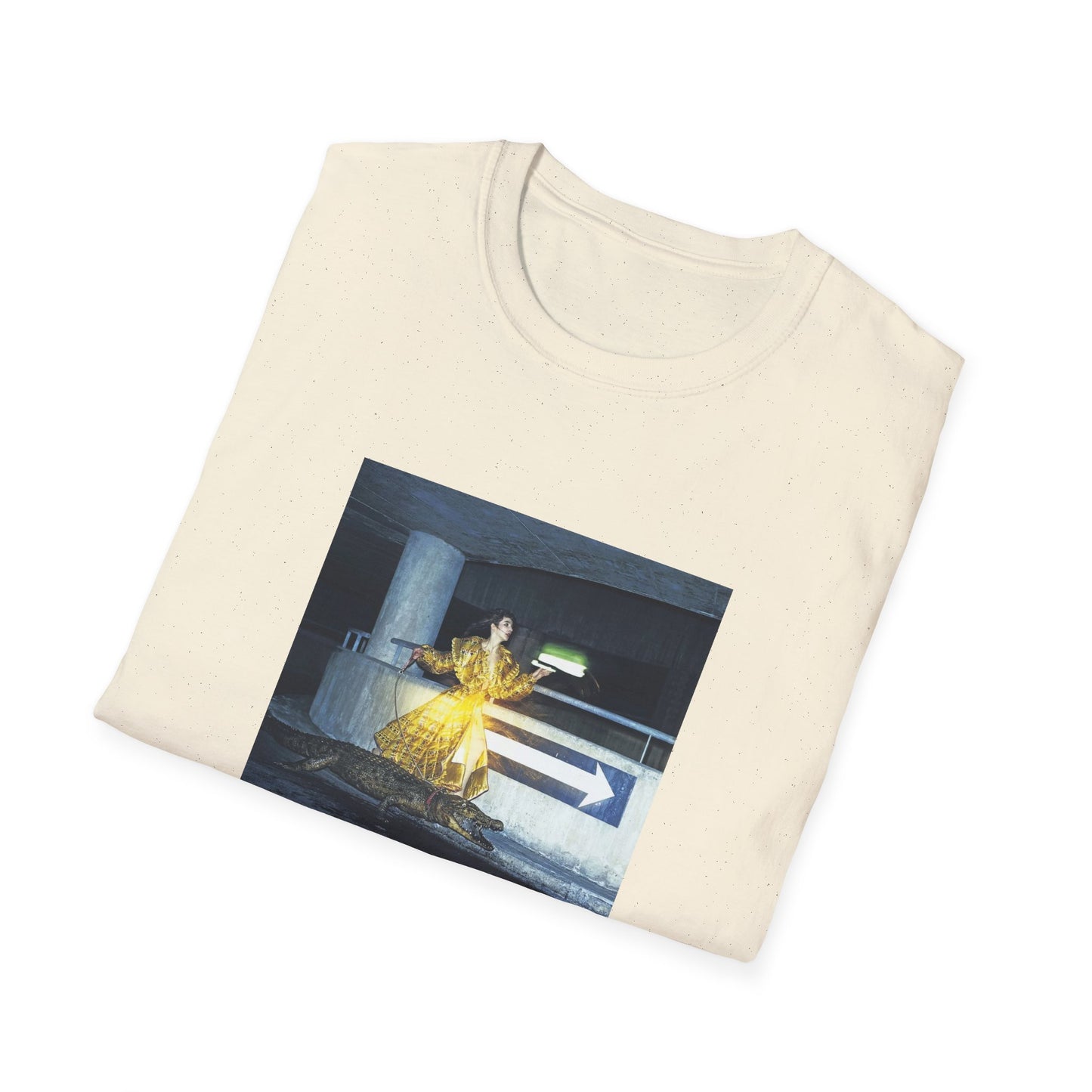 kate bush walking a crocodile in fong leng through the barbican car park tshirt