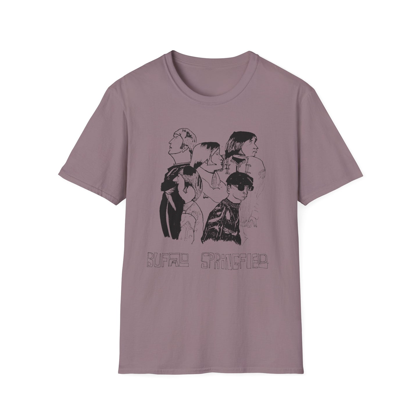 buffalo springfield original fan art drawing tshirt