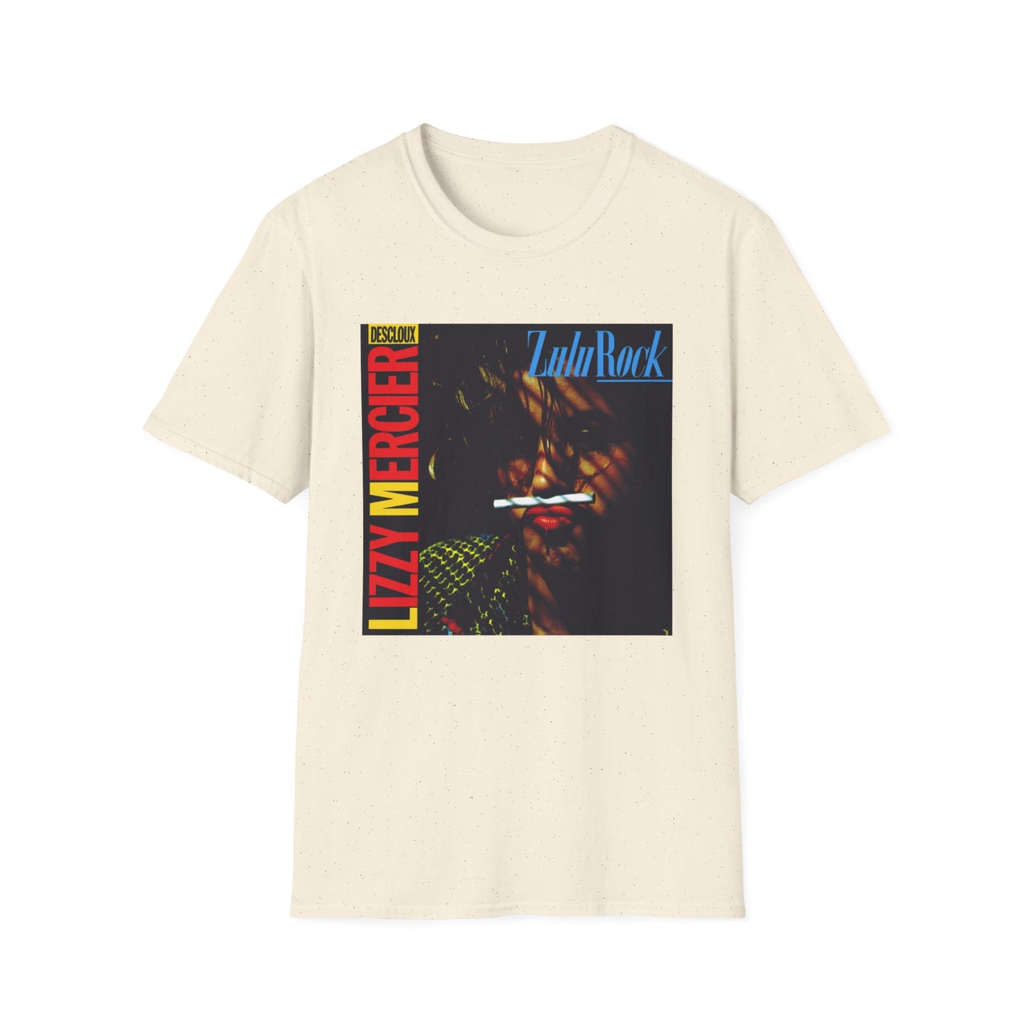 lizzy mercier descloux 1984 zulu rock album cover tshirt