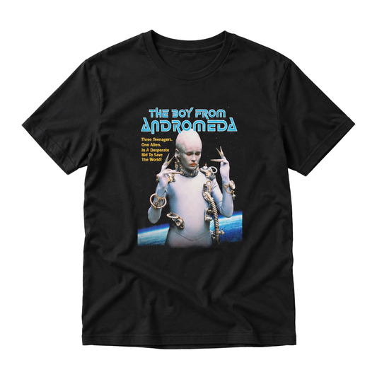 1990s the boy from andromeda sci fi tv show tshirt