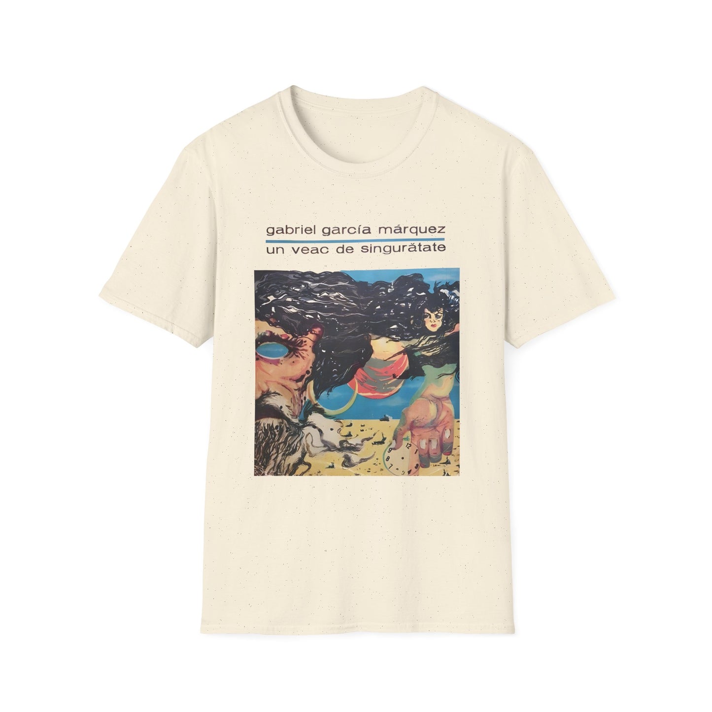 1974 romanian book cover for one hundred years of solitude by gabriel garcía márquez tshirt