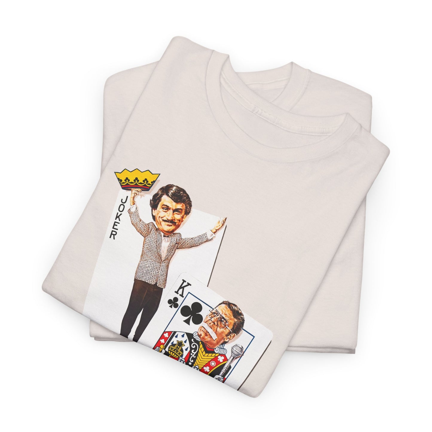 1982 scorsese movie king of comedy poster tshirt