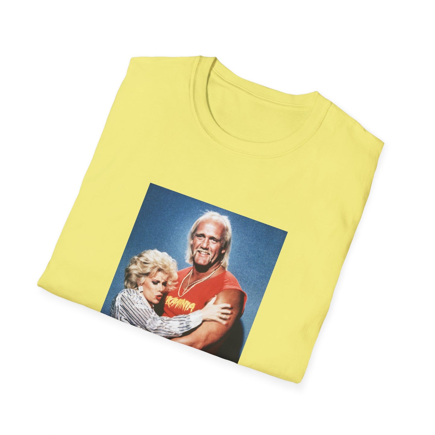 hulk hogan and joan rivers photo tshirt